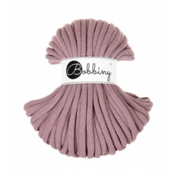 Bobbiny Flechtkordel JUMBO SOFT 9 mm - Mauve